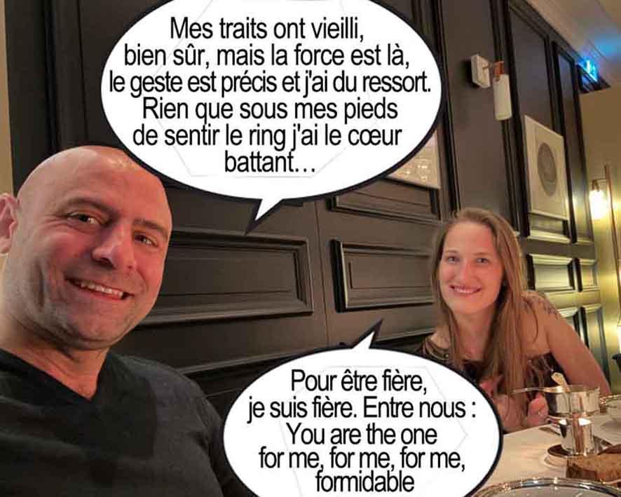 photo modèle couple au restaurant